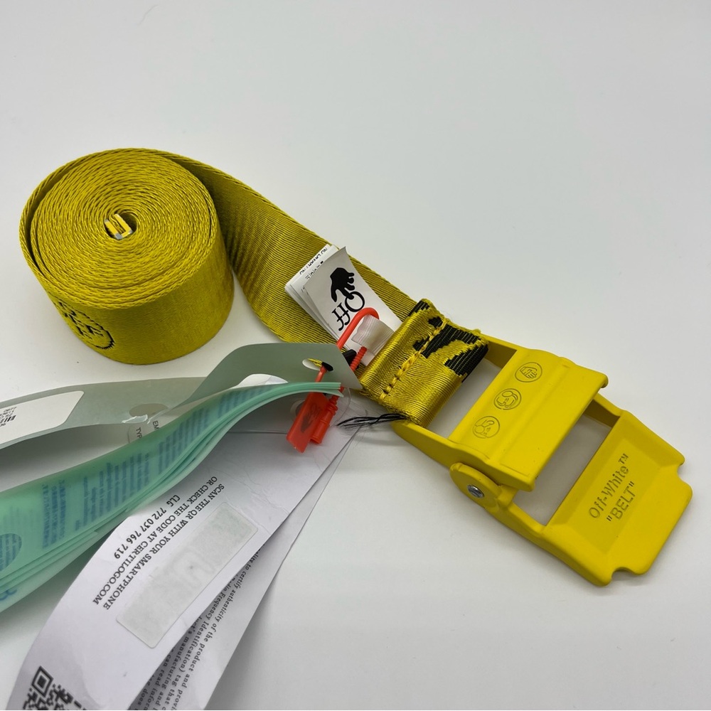 2.0 INDUSTRIAL BELT YELLOW BLACK
